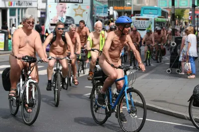 London naked bike ride