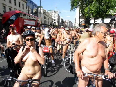 London naked bike ride