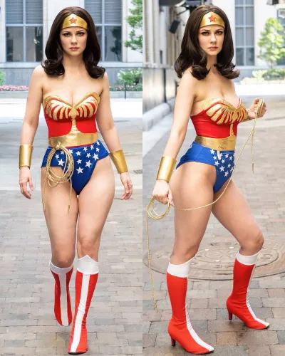 Wonder woman cosplay — lynda carter wonder woman