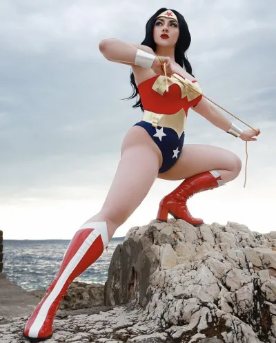 Cosplay wonder woman — mulher maravilha