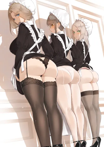 Anime maid — Hentai