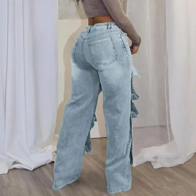 Wide leg jeans — Women's jeans