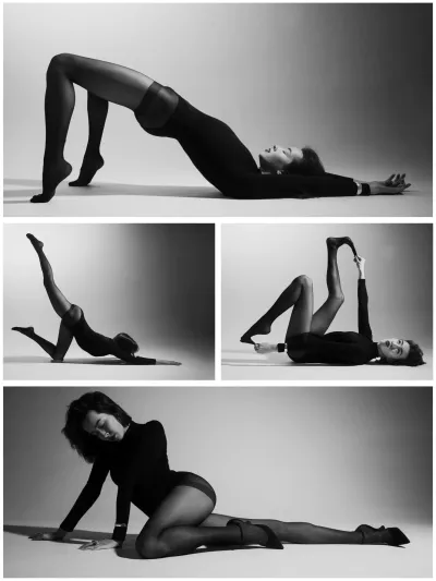Poses for photo shoots — Model poses