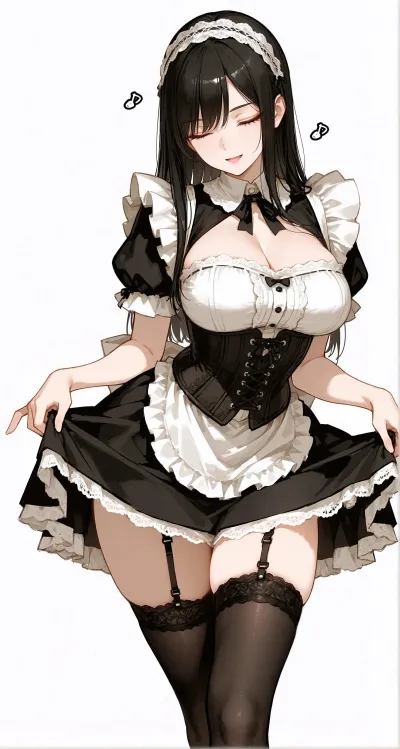 Anime maid — Maid costume