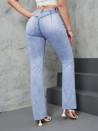 Stylish flared jeans — High Waist Jeans