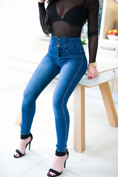 Skinny jeans — Women's High Waisted Jeans