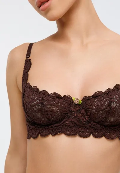 Lace balconette bra — Women's bra