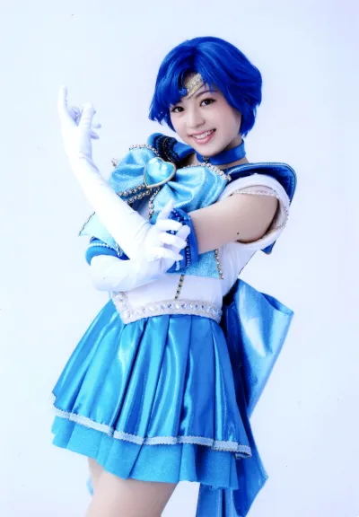 Cosplay costume sailor moon anime mercury — ami mizuno sailor mercury dark mercury