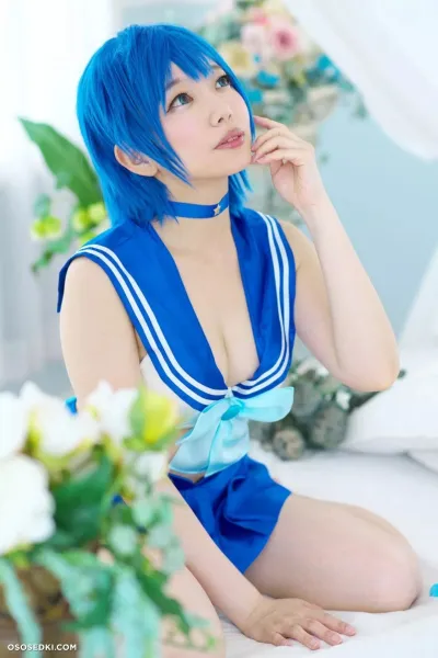 Hentai cosplay — Sailor mercury cosplay