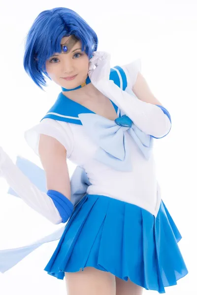 Ami mizuno sailor mercury dark mercury — sailor moon cosplay