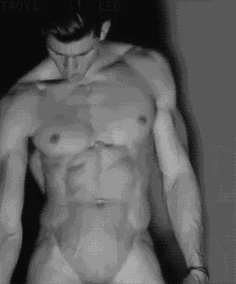 Male body — Male nude photo shoot