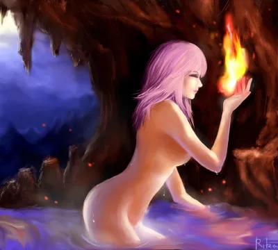 Fantasy nude — Naked fantasy girl