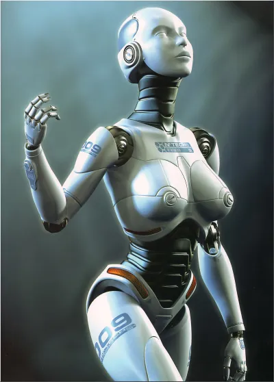 Robot girl — Cyborg porn