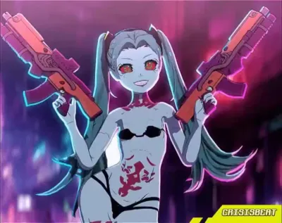 Rebecca cyberpunk anime — Cyberpunk hentai