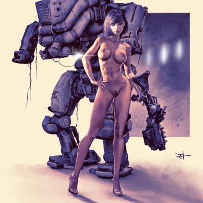 Cyborg porn — Cyborg girl