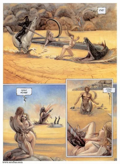 Sex comic — Erotic painting