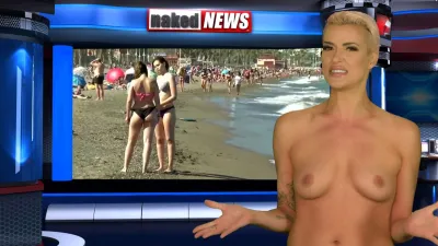Porn naked news anchors — Naked TV presenters