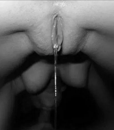 Female orgasm with discharge — Porn