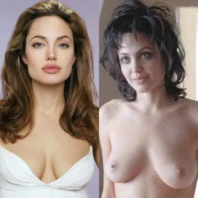 Angelina jolie naked — Angelina jolie before plastic surgery