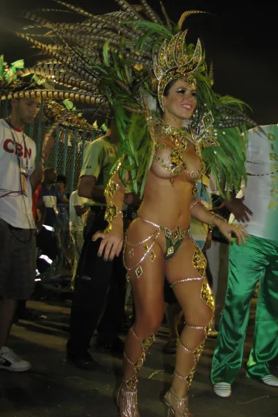 Andrea martins brazil carnival naked — Brazilian carnival