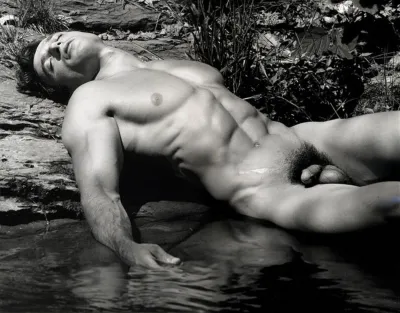 Handsome men erotica — Photo shoot of naked men