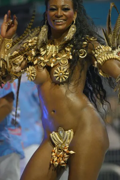 Nudes from the brazilian carnival — Carnival in Rio