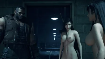 Naked women game — final fantasy vii remake intergrade