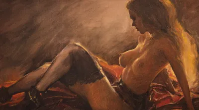Erotica art — Nude painting