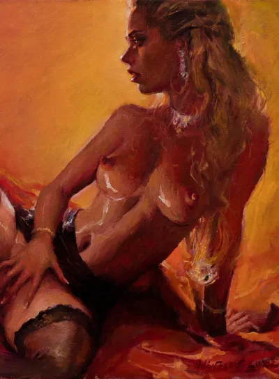 Erotic works by artists — Erotic oil paintings